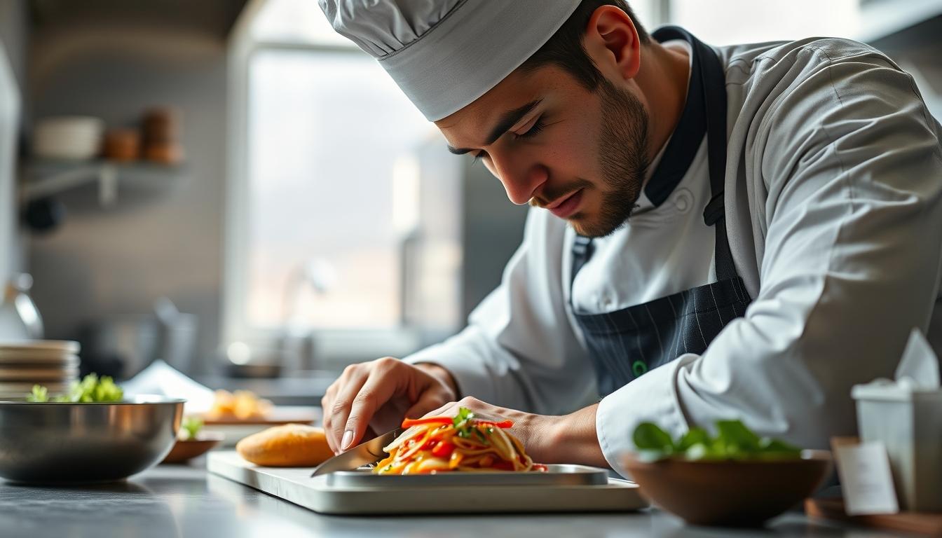 Fresh seasonal cooking dish