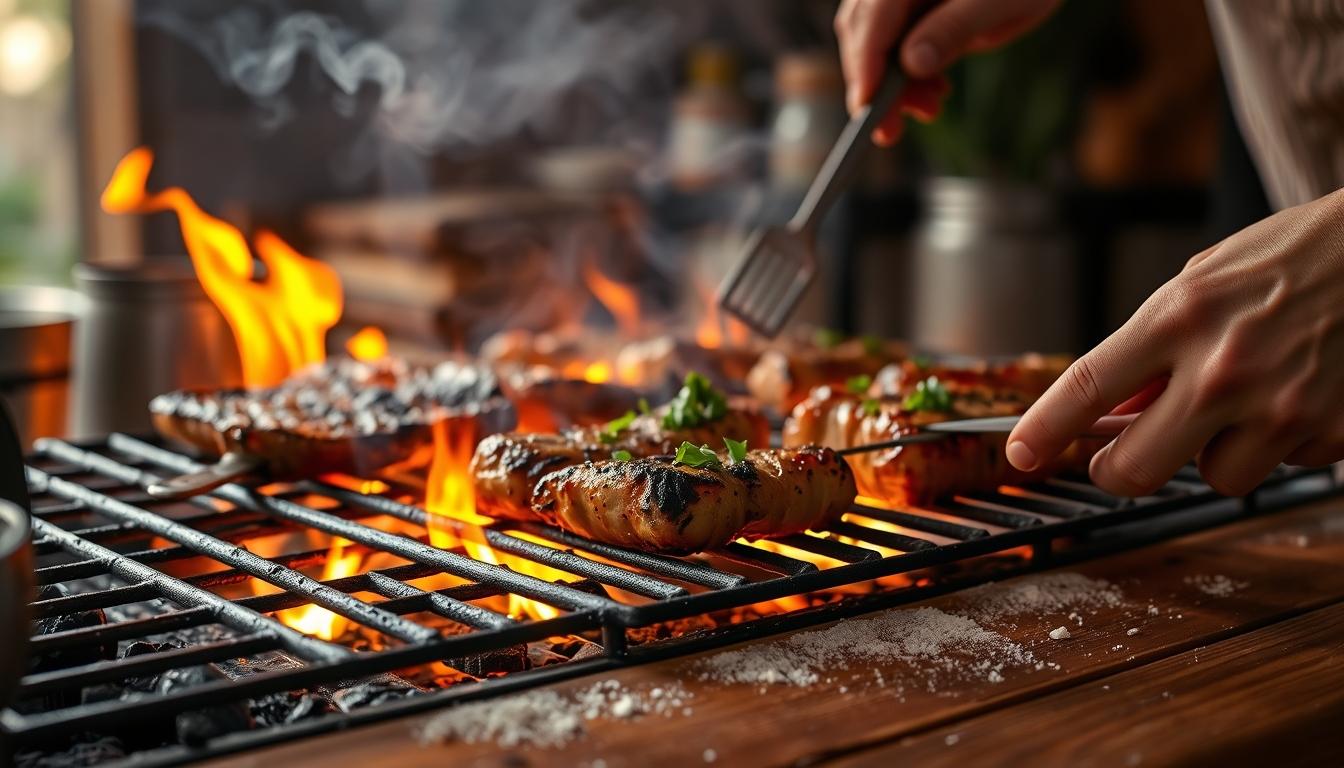 Freshly baked homemade cake in a kitchen setting